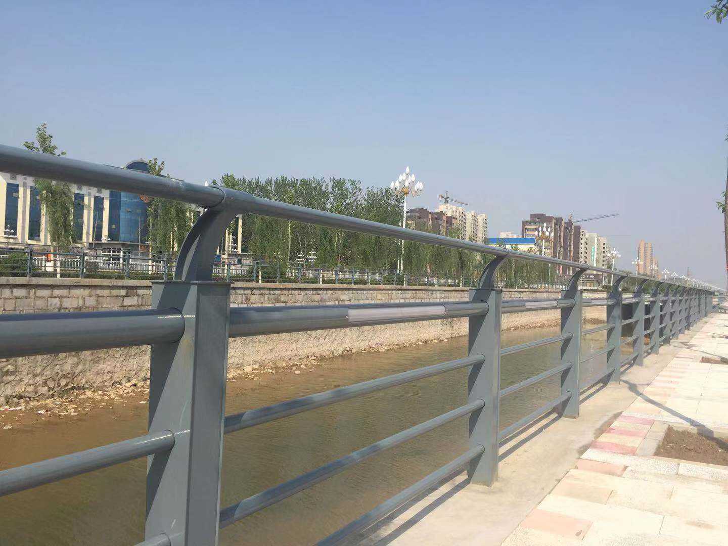 河道灯光护栏